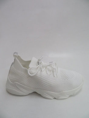 Sportowe Damskie na koturnie (36-41) NB501 WHITE