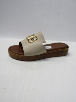 Klapki damskie na płaskim (36-41) M8711 BEIGE