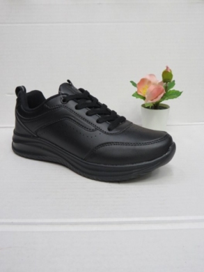 Buty sportowe damskie na płaskim (36-41) LXC 8444 BLACK