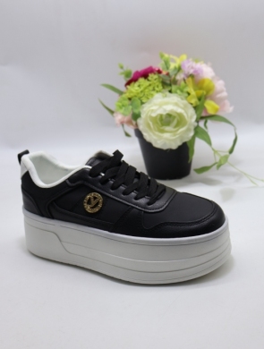 Buty sportowe damskie na płaskim (36-41) FD23-7 BLACK