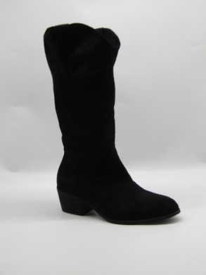 Kozaki damskie na obcasie (36-41) VE816 BLACK