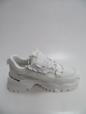 Sneakersy damskie niskie (36-41) BL211 WHITE