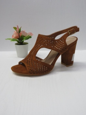 Sandały damskie na obcasie (36-41) N22-961 CAMEL