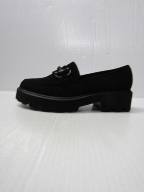 Mokasyny damskie na płaskim (36-41) YDF-26 BLACK