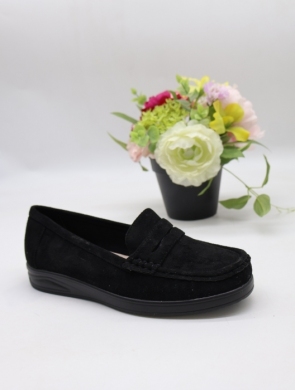 Mokasyny damskie na płaskim (36-41) 3288 BLACK