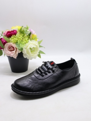 Półbuty damskie na płaskim (36-41) CC2378-1 BLACK