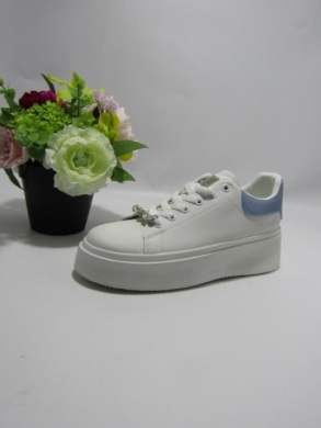 Buty sportowe damskie na płaskim (36-41) 680 BLUE