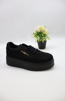 Buty sportowe damskie na płaskim (36-41) 26675 BLACK