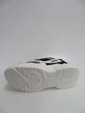 Sneakersy damskie niskie (36-41) 627 WHITE/BLACK