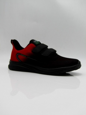 Buty sportowe damskie na płaskim (36-41) LXC8519-H BLACK/RED