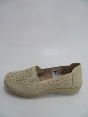 Półbuty damskie na płaskim (36-41) T502-5 BEIGE