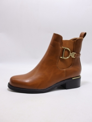 Botki damskie na obcasie (36-41) CHC319 CAMEL