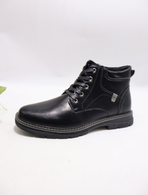 Botki męskie ocieplane (41-46) 0758 BLACK