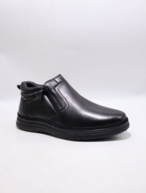 Botki męskie ocieplane (40-45) 62013-1 BLACK
