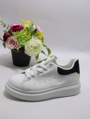 Buty sportowe damskie na płaskim (37-41) EV81A WH/BL