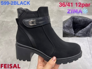 Botki damskie na obcasie (36-41) S99-2