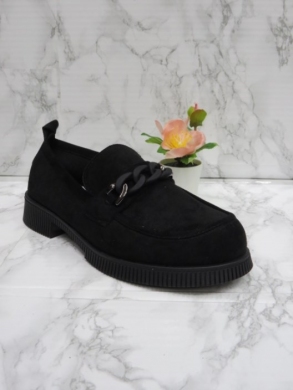 Mokasyny damskie na płaskim (36-41) 3206C BLACK