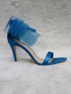 Sandały damskie na szpilce (36-41) CC225 BLUE
