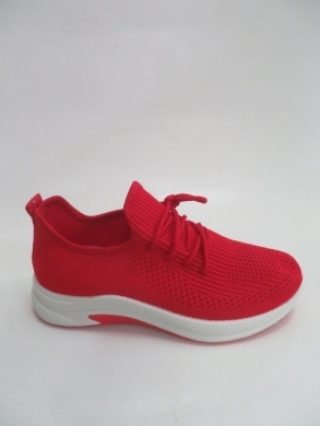 Buty sportowe damskie na płaskim (36-41) TA-14 RED