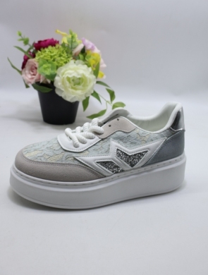 Buty sportowe damskie na płaskim (36-41) YY-113 BLUE