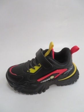 Sneakersy chłopięce (26-31) L255 BLACK/RED