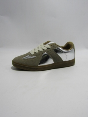 Buty sportowe damskie na płaskim (36-41) AWL-D156-2 SILVER