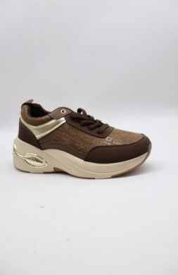 Buty sportowe damskie na płaskim (36-41) BO-192 BROWN