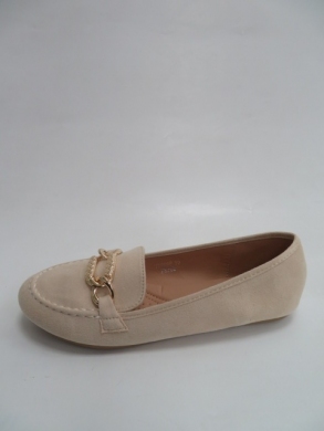 Mokasyny damskie na płaskim (36-41) TU209 BEIGE