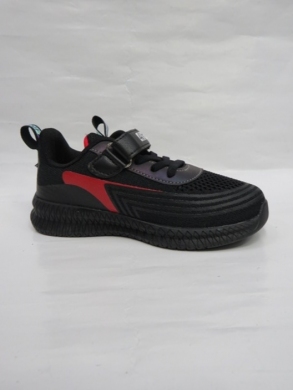 Buty sportowe chłopięce (26-31) L36A BLACK/RED