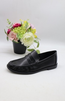 Mokasyny damskie na płaskim (36-41) L69-1 BLACK