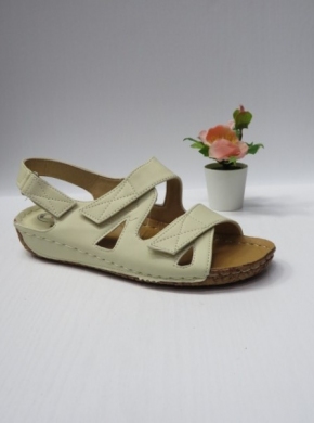 Sandały damskie na płaskim (36-41) 13083 BEIGE