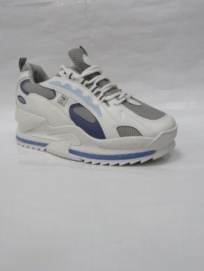 Buty sportowe damskie na płaskim (36-41) A34 WHITE/BLUE