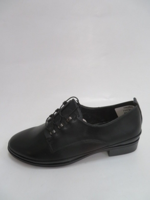 Półbuty damskie na płaskim (36-41) 714 BLACK