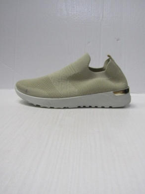 Buty sportowe damskie na płaskim (36-41) 9021 BEIGE