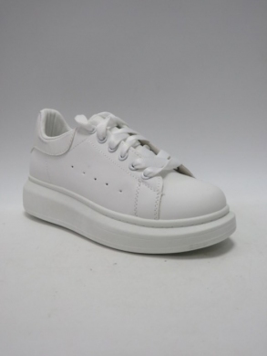 Buty sportowe damskie na płaskim (36-41) BO-632 WHITE