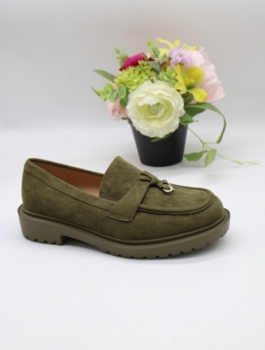 Mokasyny damskie na płaskim (36-41) CL-026 GREEN