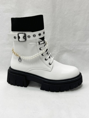 Trapery damskie ocieplane (36-41) JJ15 WHITE