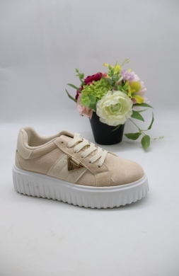 Buty sportowe damskie na płaskim (36-41) EL-035 BEIGE