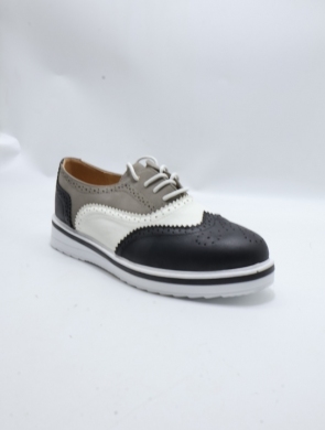 Półbuty damskie na płaskim (36-41) GQ72 BLACK