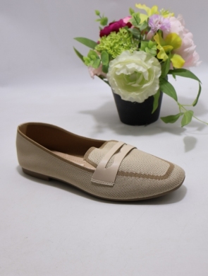 Mokasyny damskie na płaskim (36-41) GF2504 BEIGE