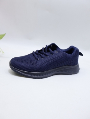 Buty sportowe damskie na płaskim (37-42) S2538 NAVY