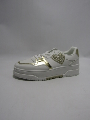 Buty sportowe damskie na płaskim (36-41) A88-195 WHITE