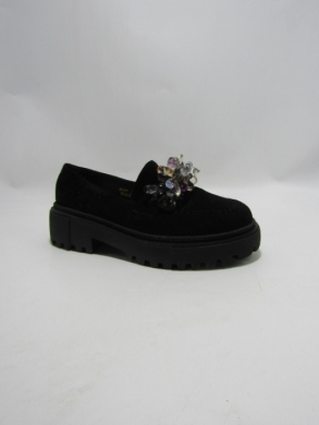 Mokasyny damskie na płaskim (36-41) 8007 BLACK
