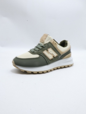 Buty sportowe damskie na płaskim (36-41) 99001 GREEN