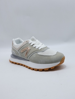 Buty sportowe damskie na płaskim (36-41) 0-1775 GREY