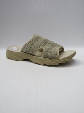 Klapki damskie na płaskim (36-41) X8130 BEIGE