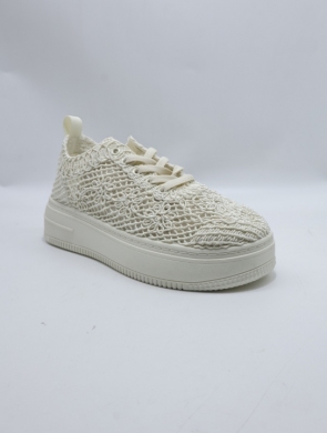 Buty sportowe damskie na płaskim (36-41) 8832 BEIGE