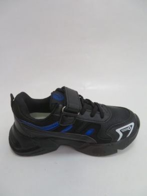 Buty sportowe chłopięce (32-37) E80 BLACK/ROIAN