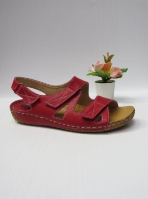 Sandały damskie na płaskim (36-41) 13083 RED