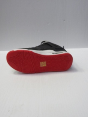 Buty sportowe młodzieżowe (36-41) W076 BLACK/RED